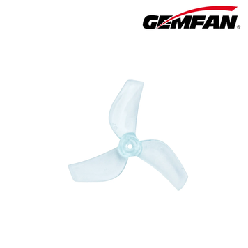 Пропеллеры Gemfan 1219S 3-лопастные, синие, отверстие под вал 1.0 мм, 4 шт. для BetaFPV Air65 id_143 фото